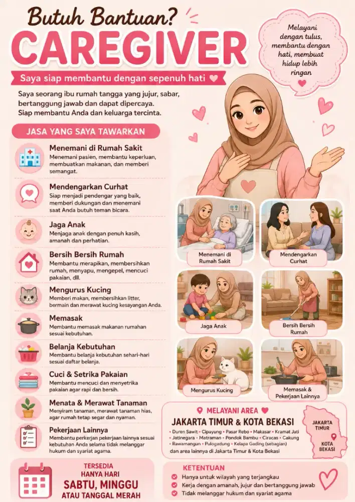 Jasa kerja part time khusus sabtu dan minggu