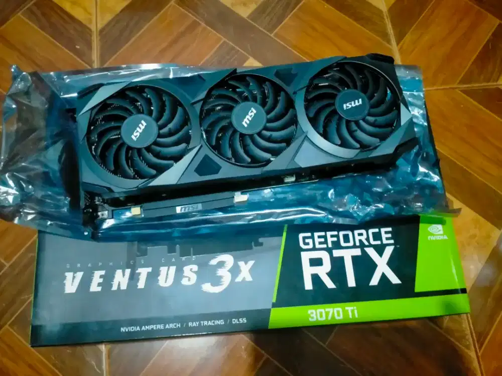 VGA MSI Ventus 3x Rtx 3070 ti 8G 256bit fullset new