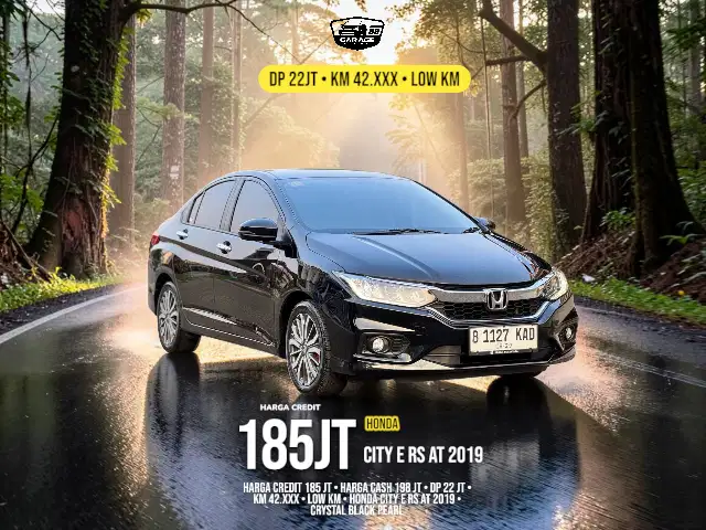 LOW KM | HONDA CITY E RS AT 2019