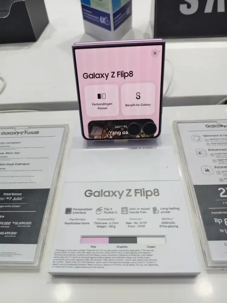 Promo Pre Order Samsung Zflip 8 Cicilan Pakai Home Credit