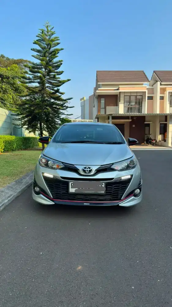 Yaris S trd 7 airbag 2018 tipe tertinggi180