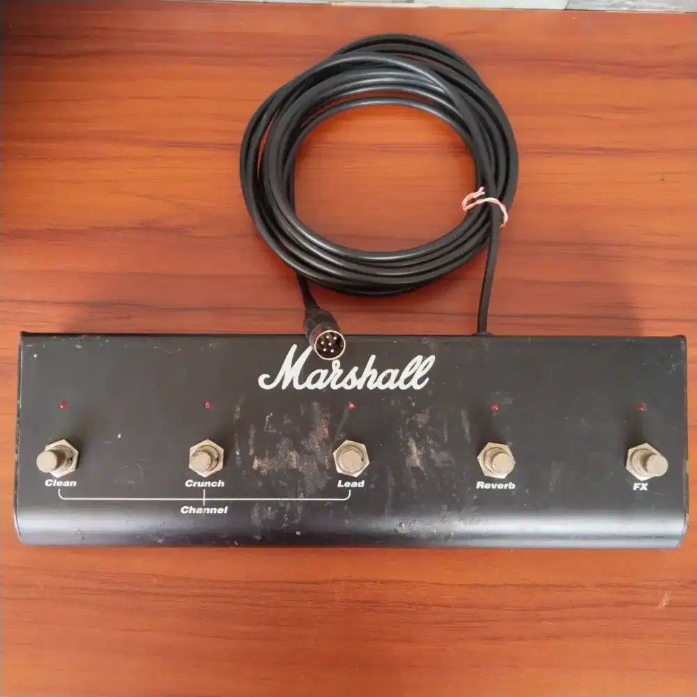Footswitch Marshall 5 Way PEDL-00021 Original JCM 2000 TSL Series