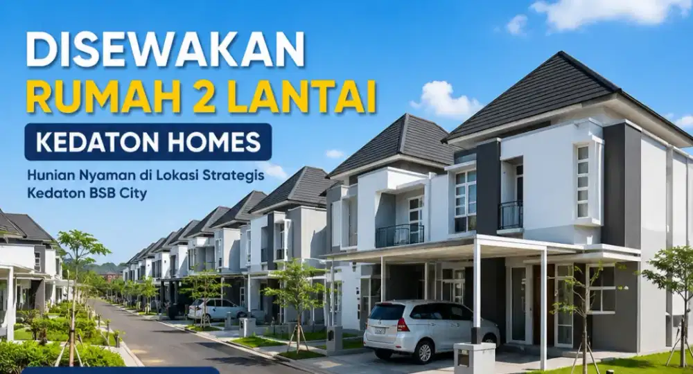 Sewa/kontrak 2LT/FURNISHED/3Kmr KEDATON BSB citraland hilago the miles
