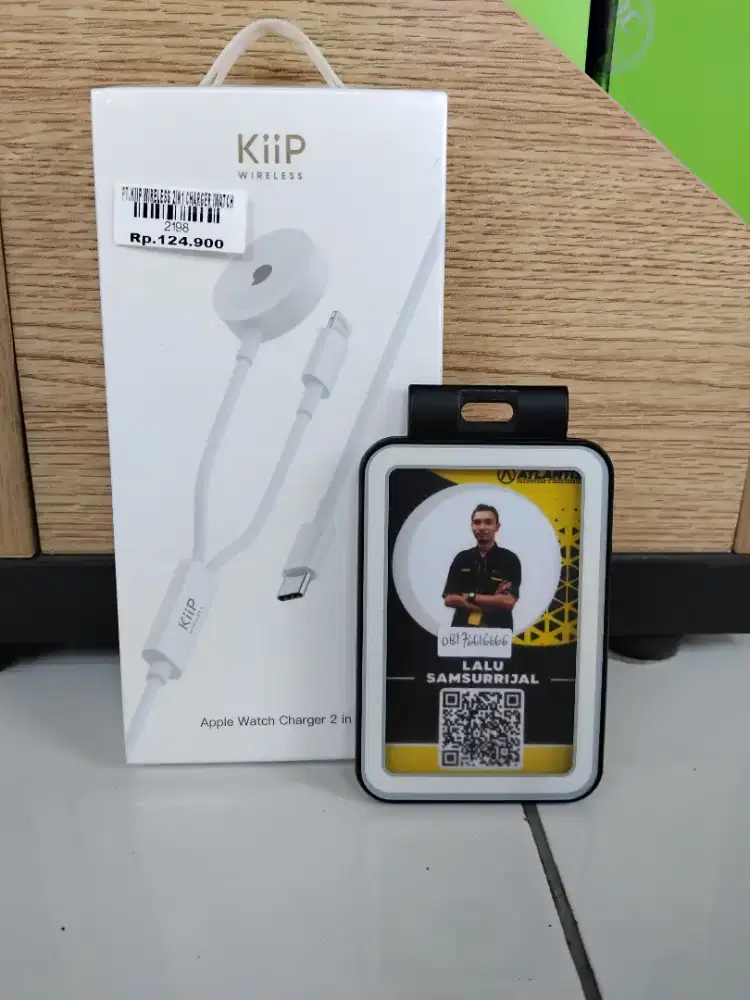 KIIP WIRELESS 2IN1 CHARGER WATCH| ATLANTIS DAHSYAT