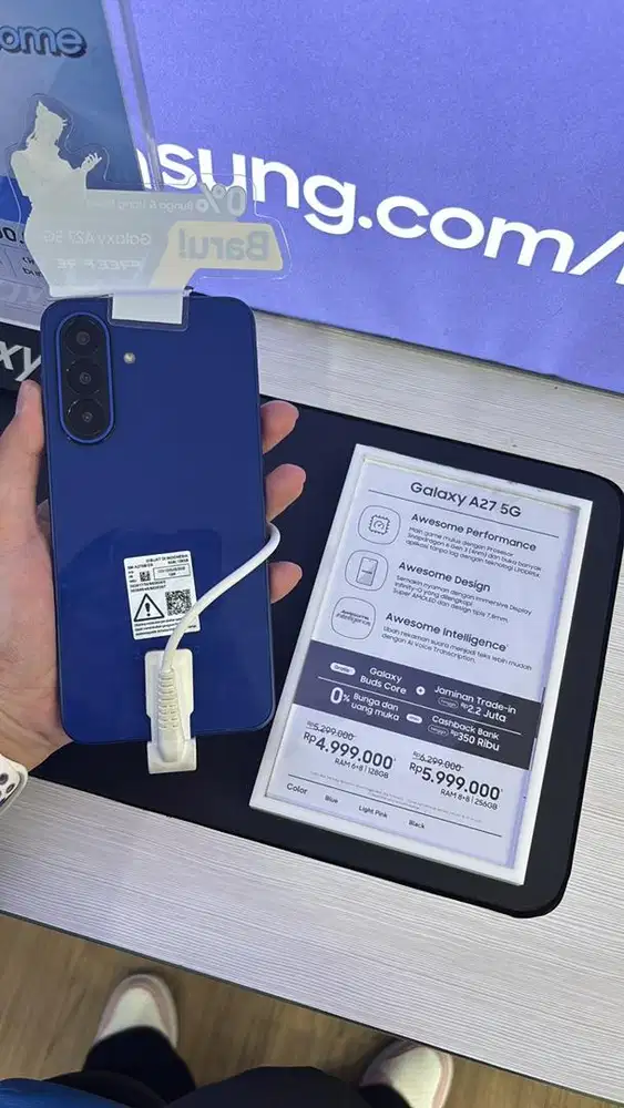 Samsung galaxy A27 5G KREDIT  MURAH TANPA DP SYARAT HANYA KTP