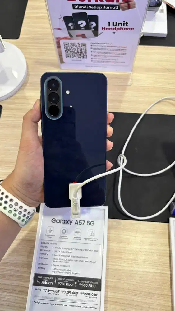 Kredit handphone samsung galaxy A57  syarat ktp tanpa dp
