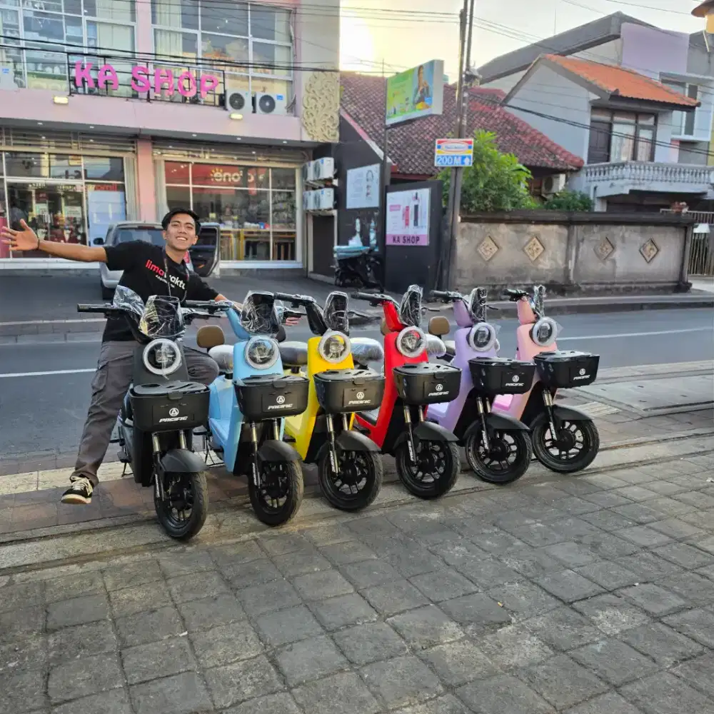 KREDIT SEPEDA LISTRIK MODAL KTP ASLI PASIFIC VENTURA M2