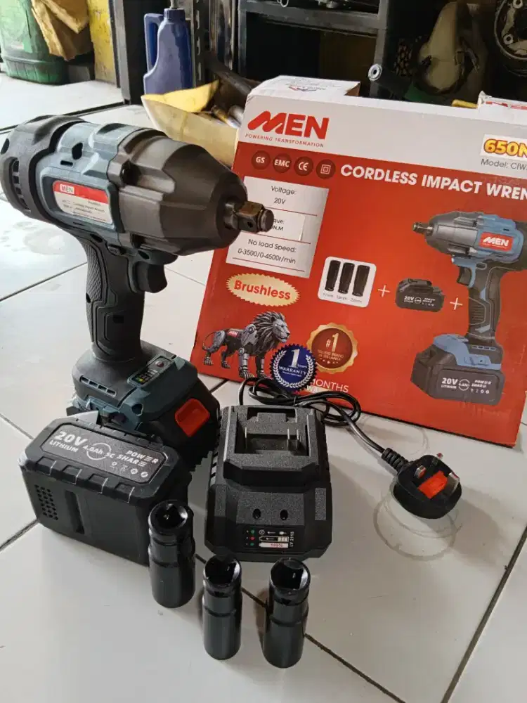 IMPACT MOTOR MEN 650N.M
