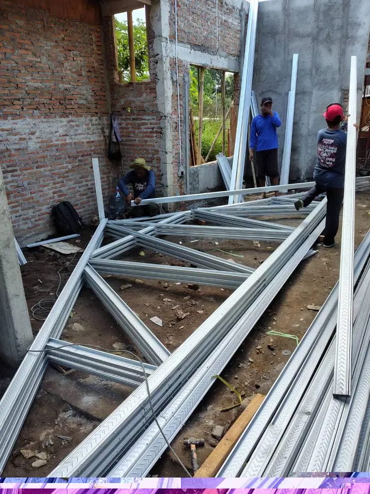 Jasa Pemasangan Baja Ringan BIMA TRUSS Konstruksi Kuat dan Awet GARANS
