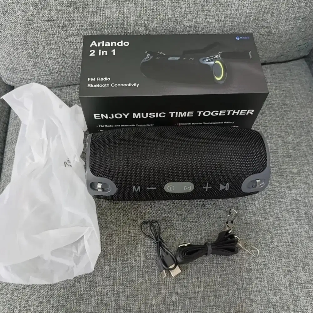 arlando 2 in 1 bluetooth connectivity FM radio sepeaker