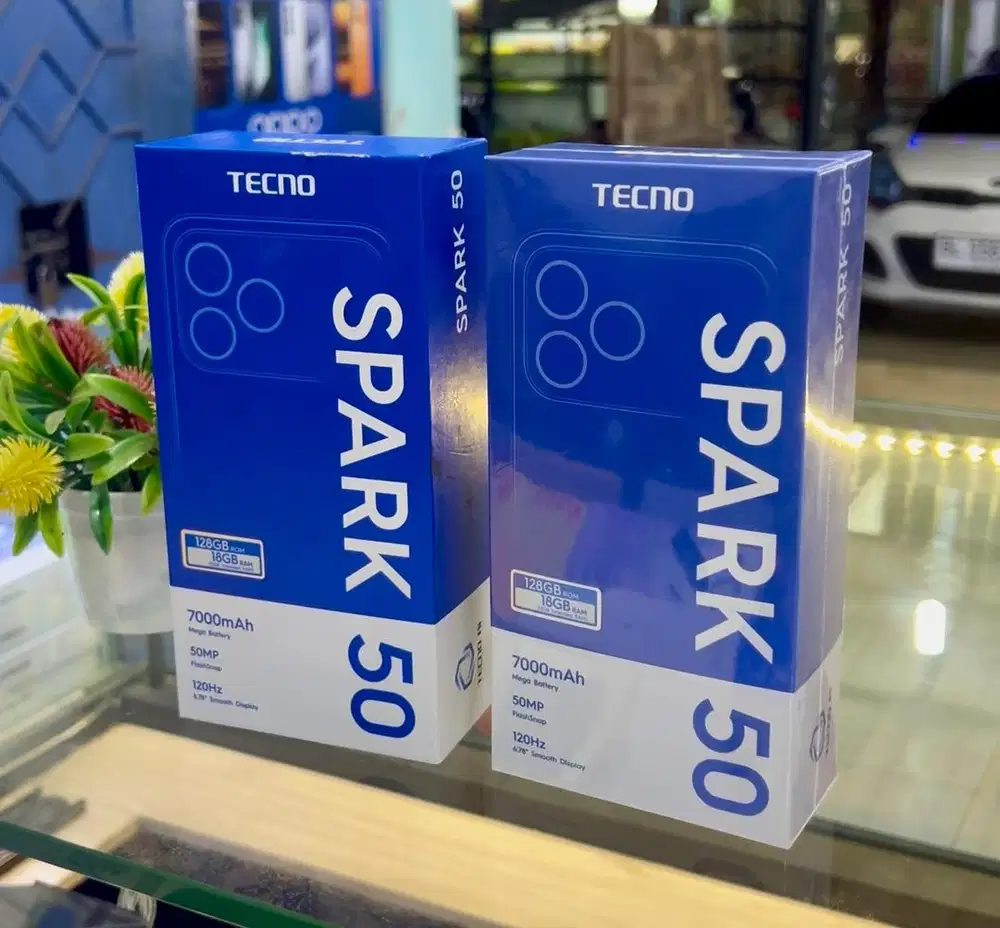 TEHNO SPART 50 RAM 6+12/128GB BARU GARANSI RESMI INDONESIA