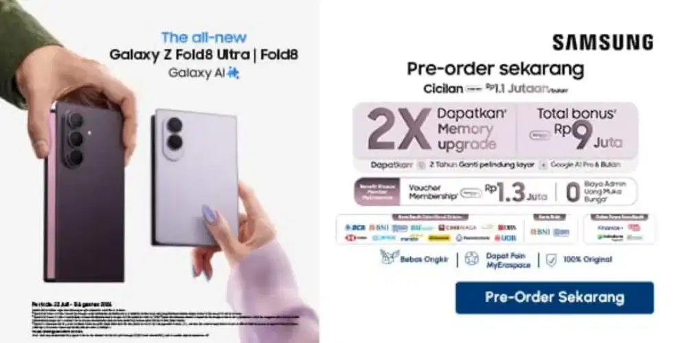 Pre-order Samsung galaxy Z Fold 8 ultra