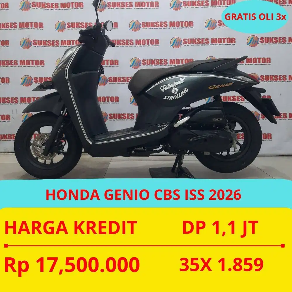 GENIO CBS ISS 2026 DP MURAH 1,1 JUTA GUYSS