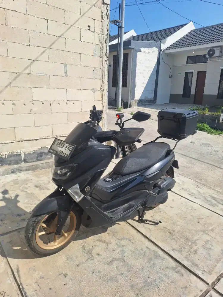 NMAX OLD 2019 warna hitam full Aksesoris touring