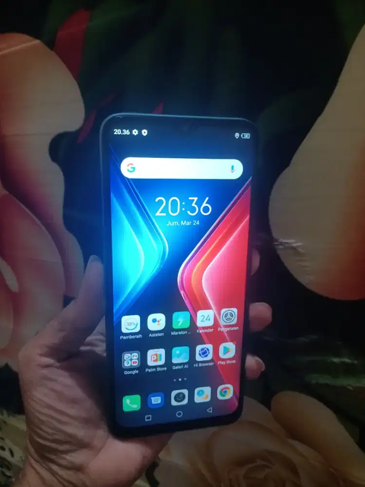 Infinix hot 11 play ram 4/64 normal semua nya hp cas