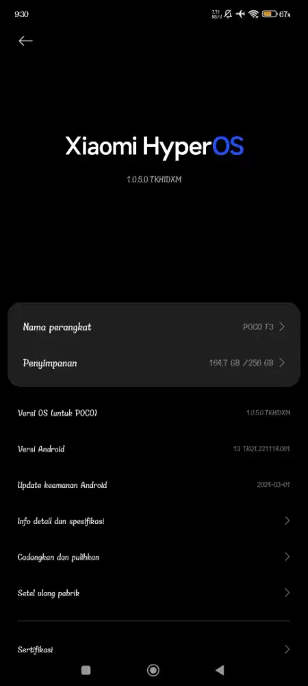 poco f3 256gb white