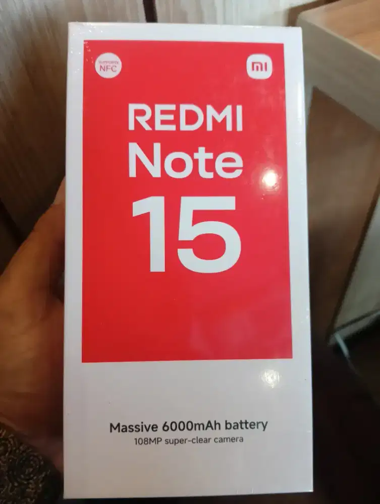Redmi note 15 4g ram 8/128 baru buka segel