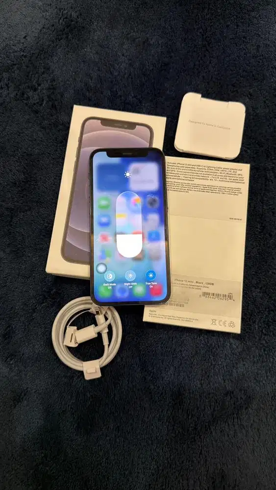 Iphone 12 Mini 128GB Black Terdaftar Lengkap