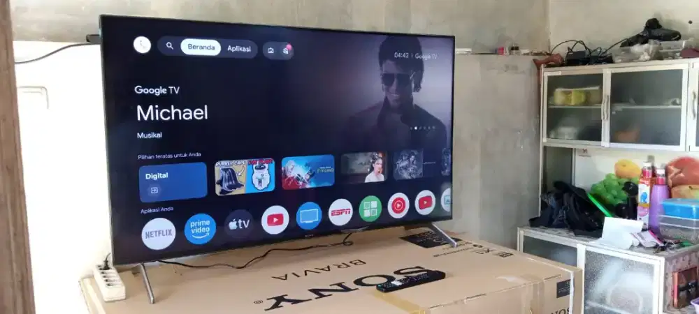 Sony 55 in Google Tv