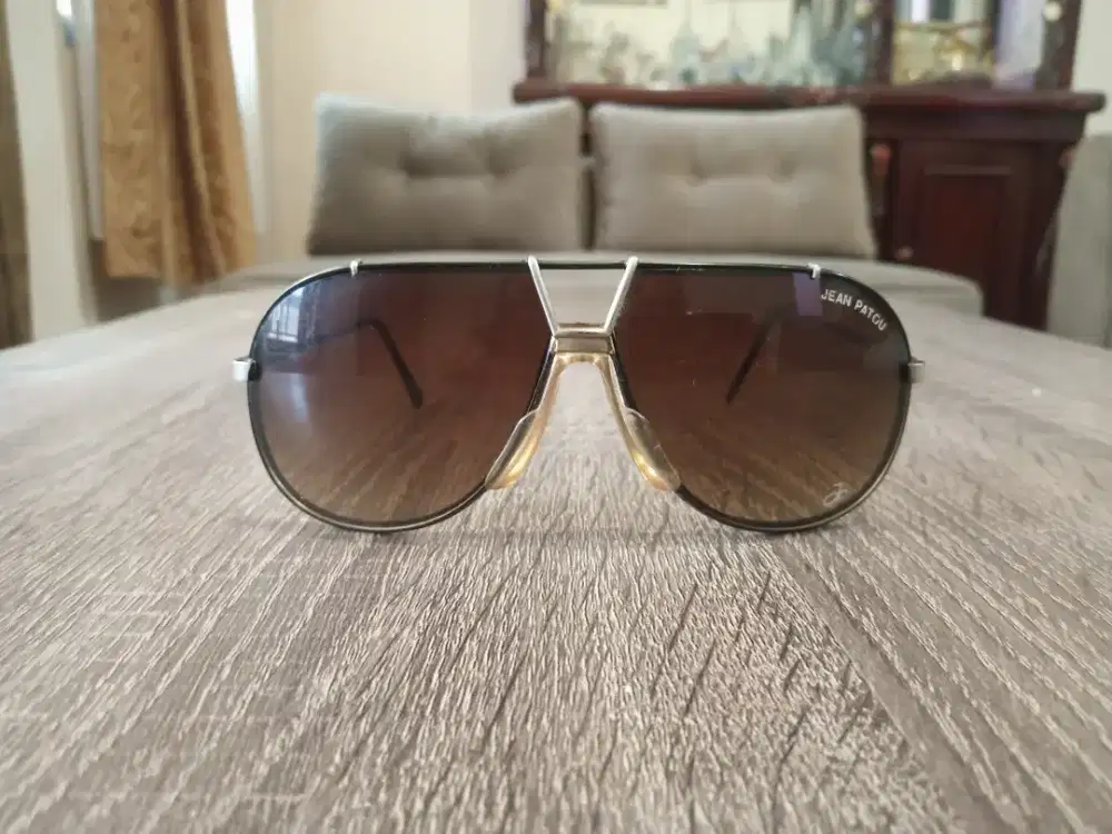 JEAN PATOU - Authentic Sunglasses Kacamata Hitam Vintage Aviator