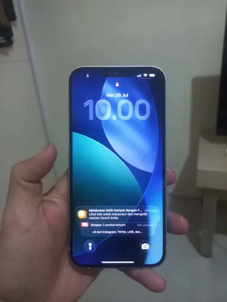 Iphone 14plus 128gb garansi inter