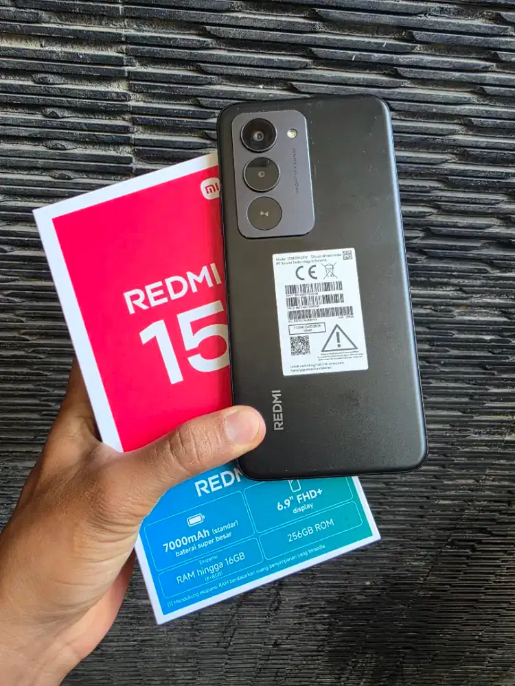Redmi 15 8/256 mulus garansi