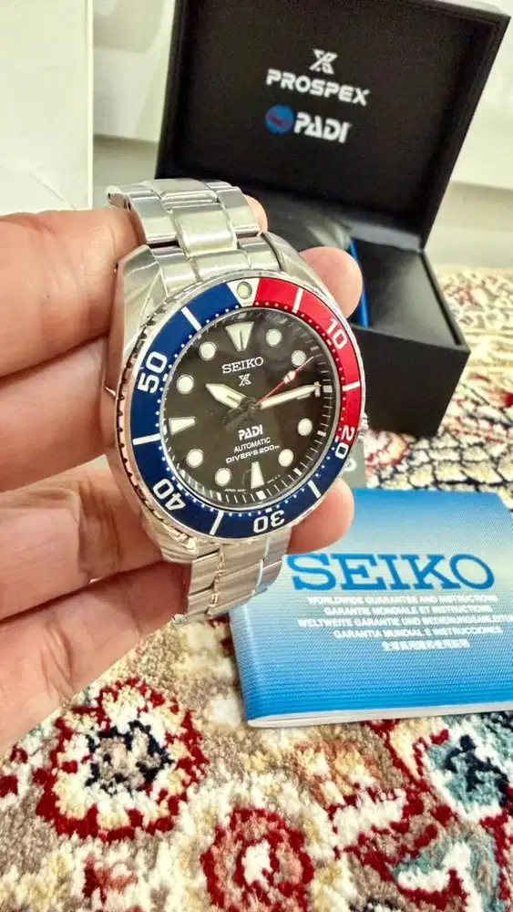 Seiko Sumo Pepsi Padi Limited Edition