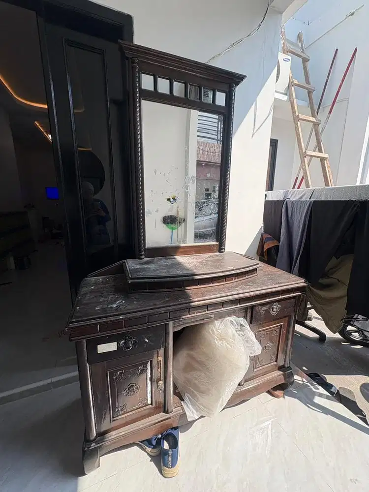 DIJUAL MEJA RIAS KAYU JATI