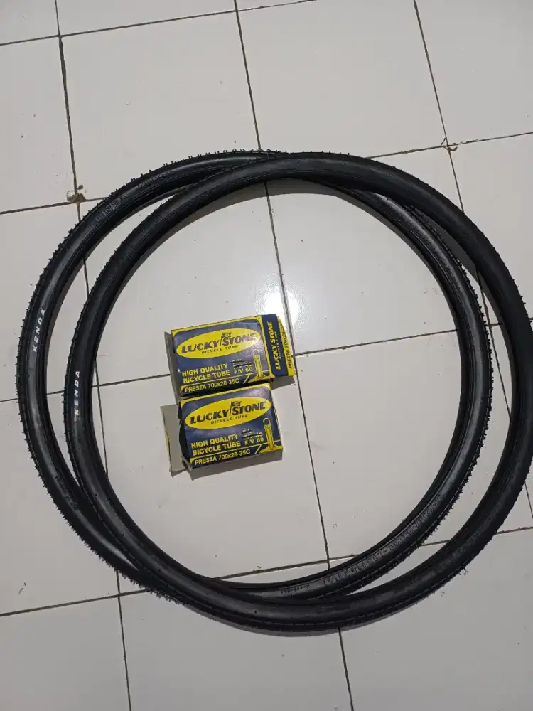Ban 700 x 28 Sepasang Luar Dalam Baru Murah Gagal Rakit