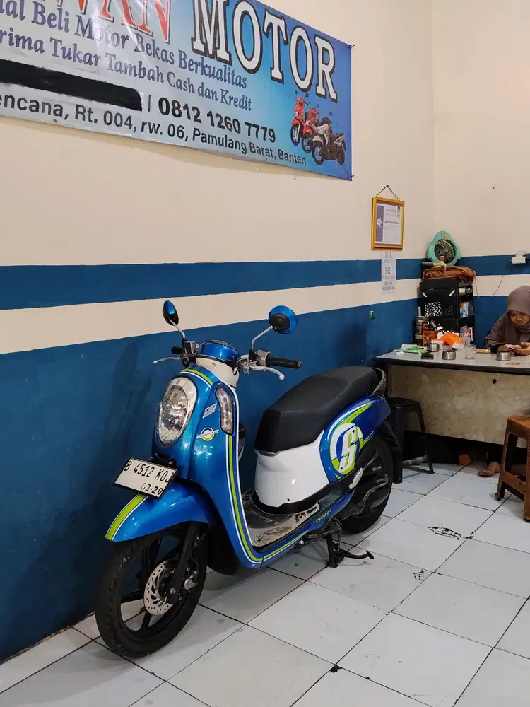 DIJUAL HONDA SCOOPY SPORTY 2017 SIAP PAKAI