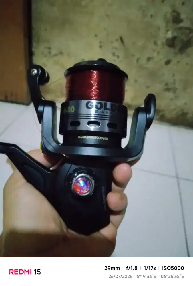 Pancingan reel golden fish GK50