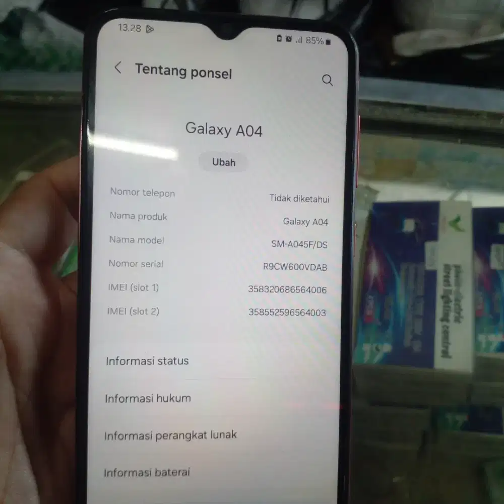 samsung a04 4/64 mulus minus murmer