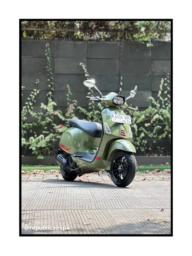 TERMURAH PIAGGIO VESPA SPRINT S150 IGET ABS FACELIFT TAHUN 2023 HIJAU