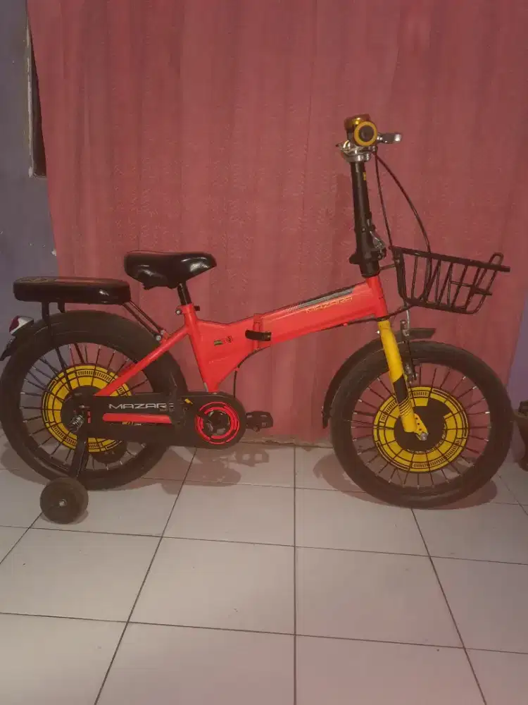 Sepeda Lipat Anak Ukuran 18