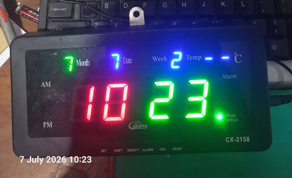 Jam Digital Dinding Bisa Untuk Meja CX-2158,normal,murah,NET.