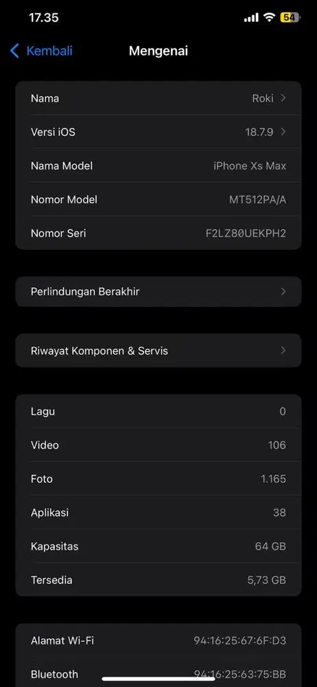 Iphone xs max ex ibox