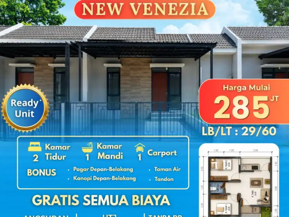Dijual Rumah Murah Grand Kedamean Regency di Gresik