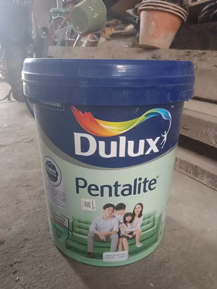 Cat tembok dulux warna brilliant white