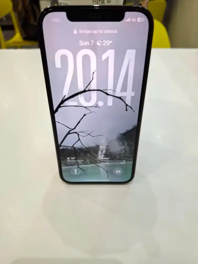 HP iPhone 12 Pro 256GB Space Grey - Pemakain Cewe - Mulus 100%