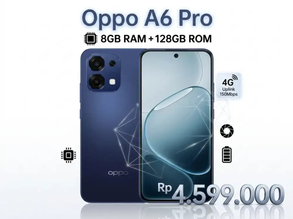 Promo Oppo A6 Pro,angkut Sekarang juga geng!