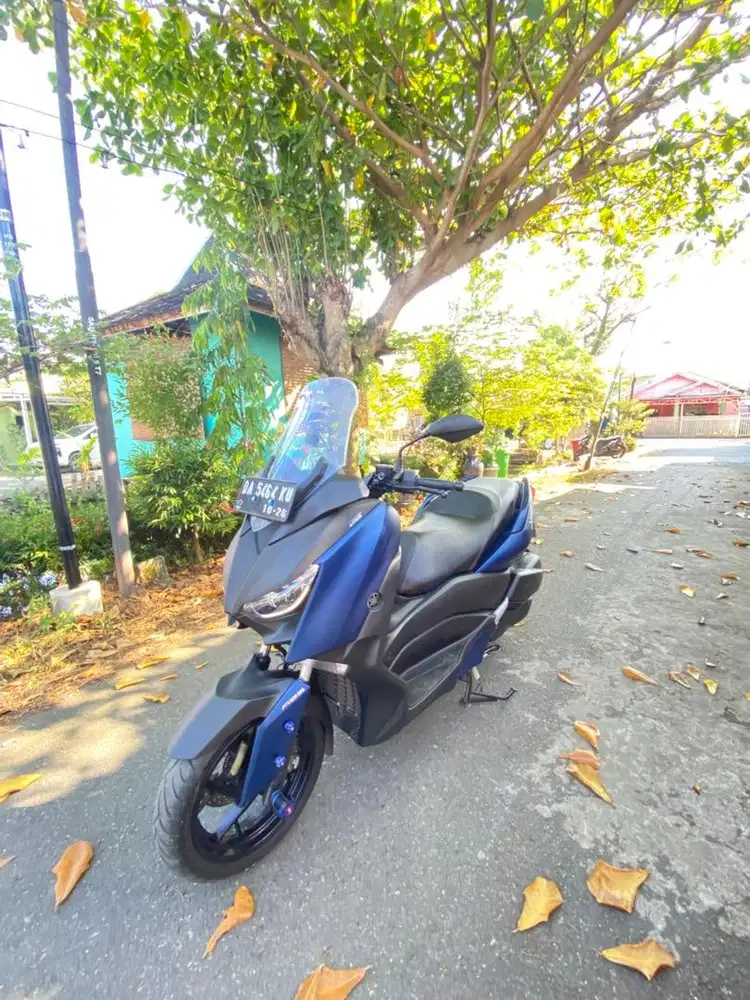 Yamaha Xmax 2021 km rendah seperti baru