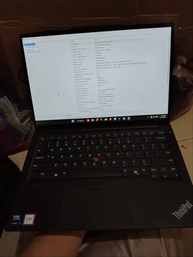Dijual Lenovo ThinkPad E14 6th Gen