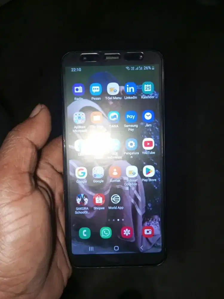 Samsung j6plus no minus