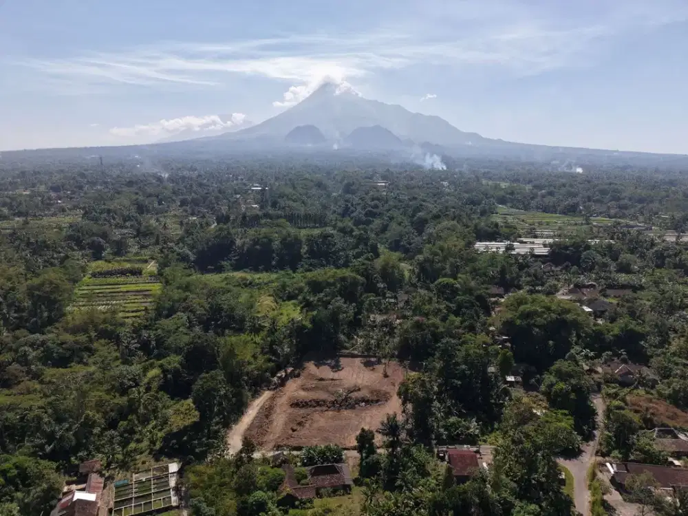 Tanah 1 Jt-an View Gunung Barat Pasar Pakem Sleman