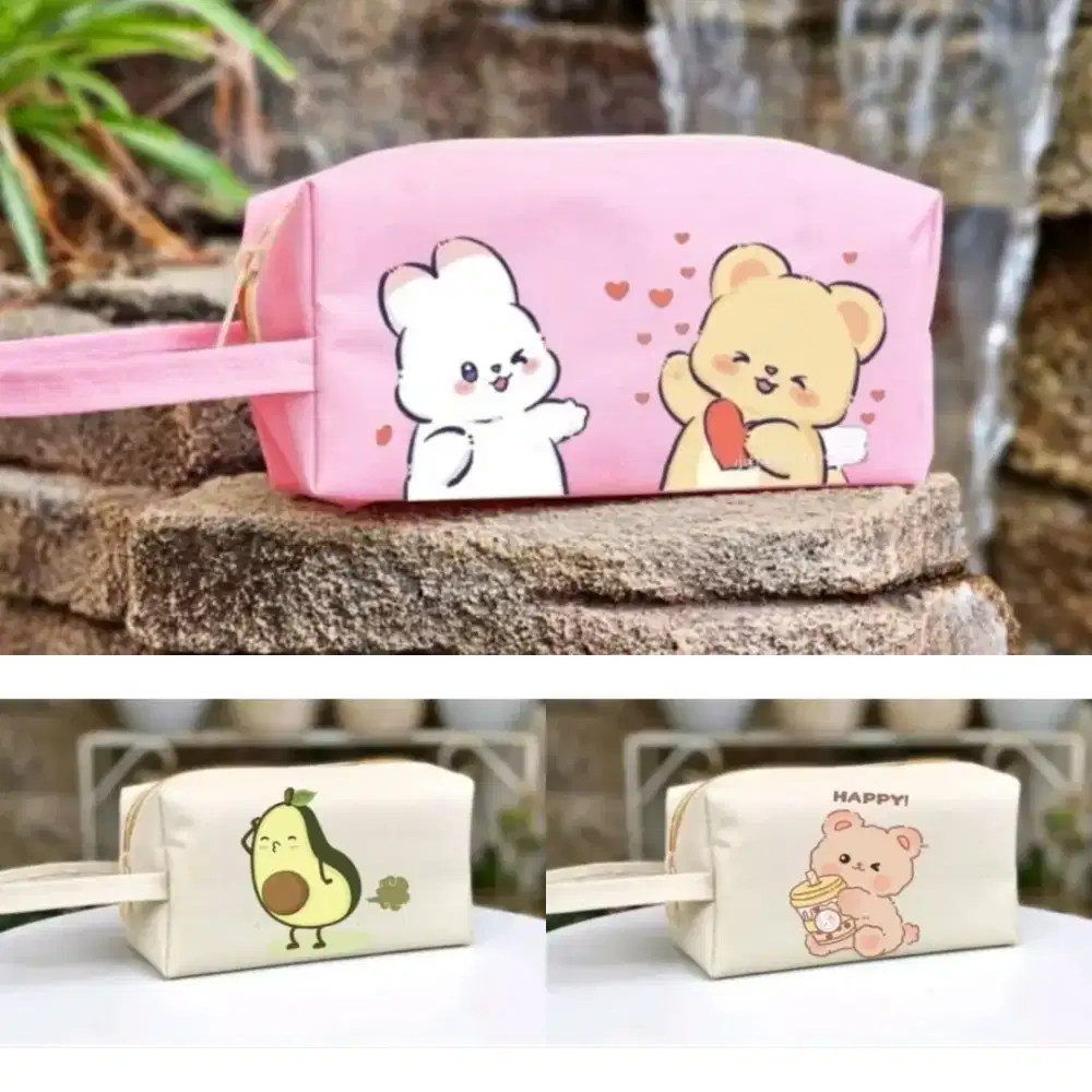 Pouch Tempat Kosmetik 18x10 cm