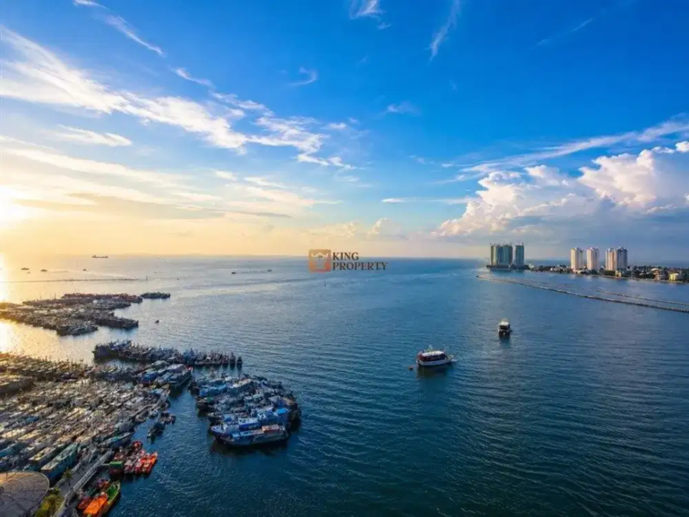 Luxury Condominium Green Bay Pluit Seaview II 3+1BR 118m² Sea View Di Atas Baywalk Mall
