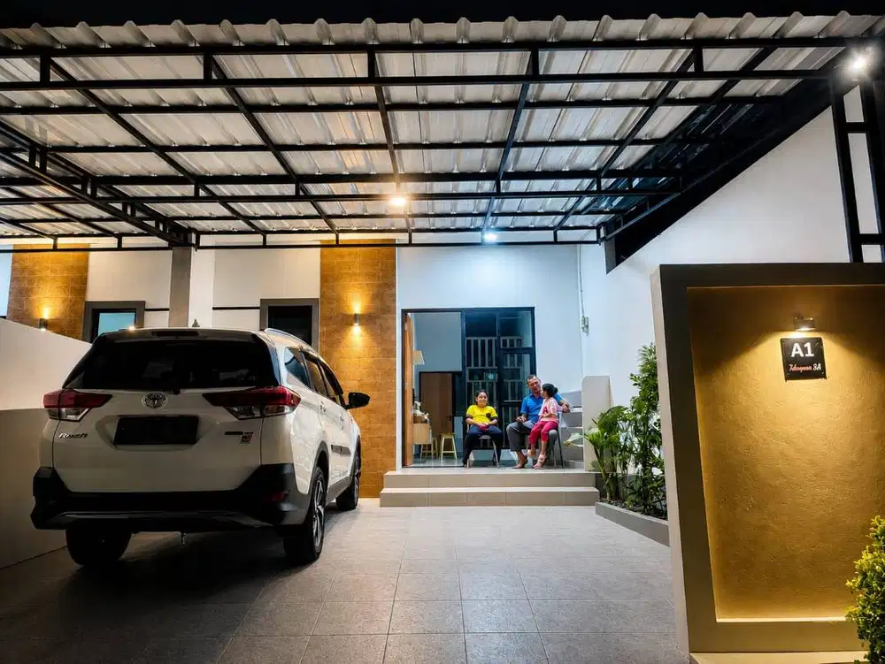 Dijual rumah siap huni dekat pintu tol Cimanggis CGE lingkungan asri
