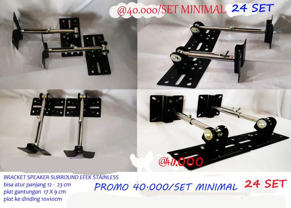 bracket speaker promo borong
