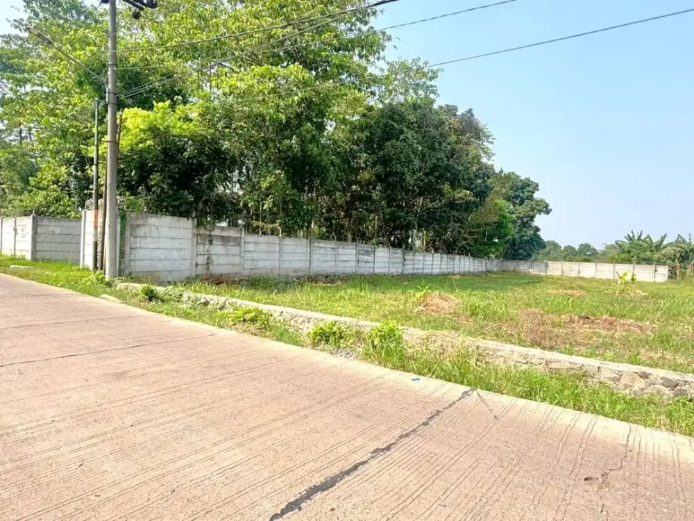Tanah Cisauk Lokasi Strategis Cocok Untuk Hunian, 11 Menit Stasiun Jatake