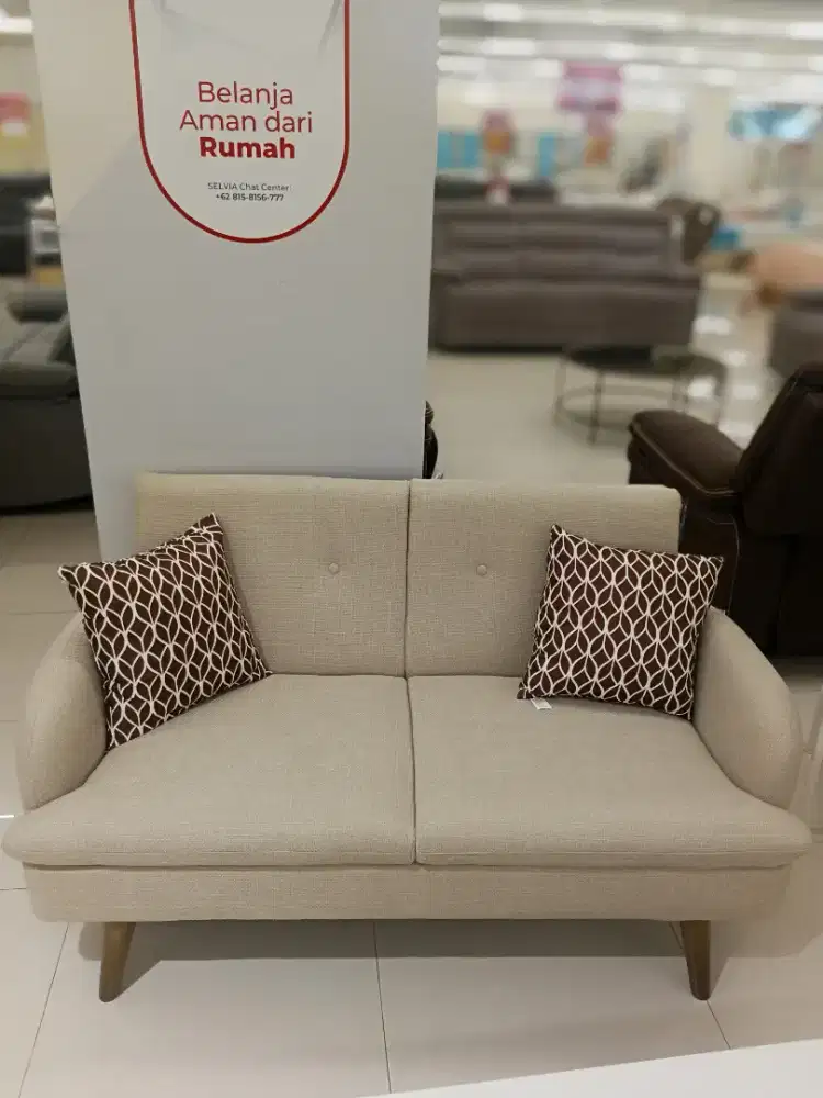 SOFA 2 SEATER MINIMALIS
